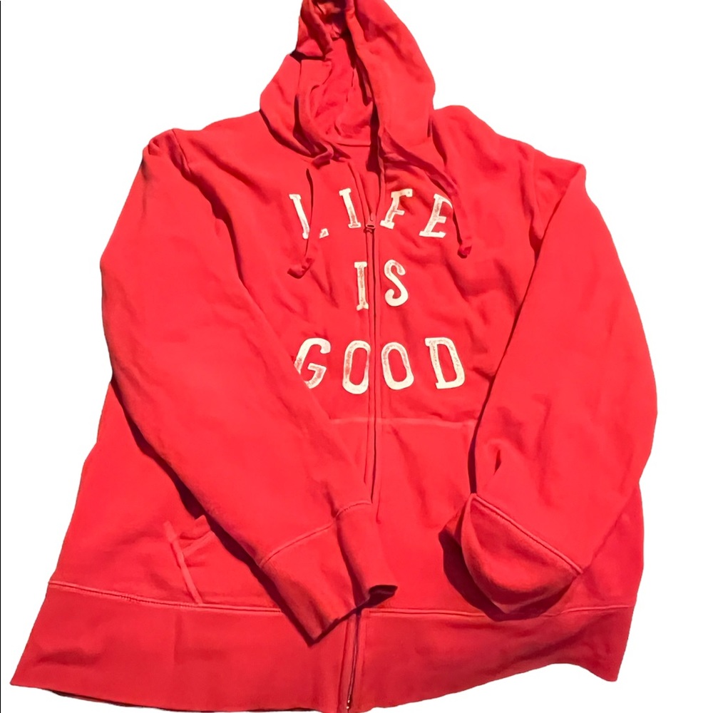 Life Is Good Hoodie Size L